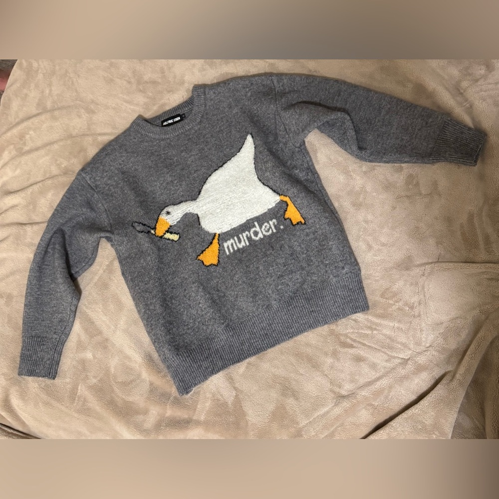 AElfric eden Murderr duck sweater